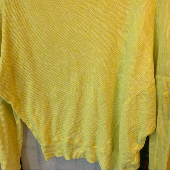 Anthropologie Damiana Pullover Slouchy Yellow Knit S - Picture 8 of 9